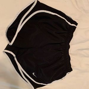 black nike shorts